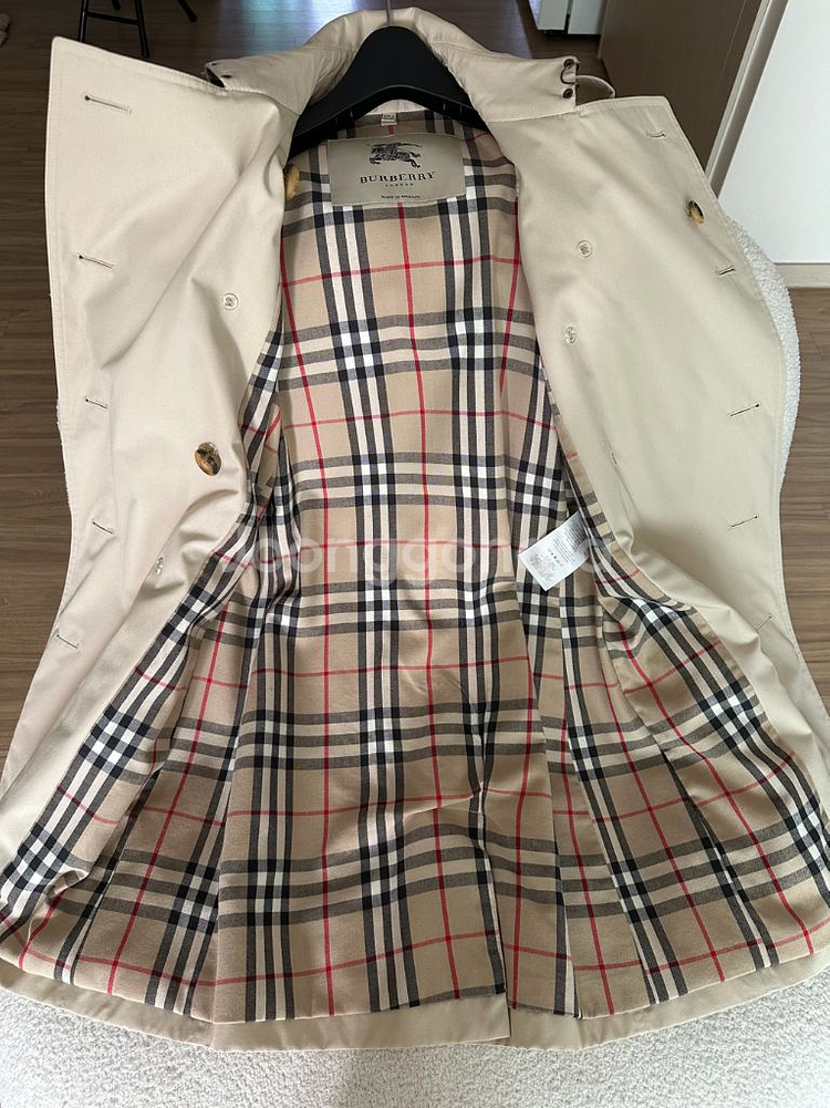 (정품)버버리 더블트렌치코트60만착불(런던매장구입)--4