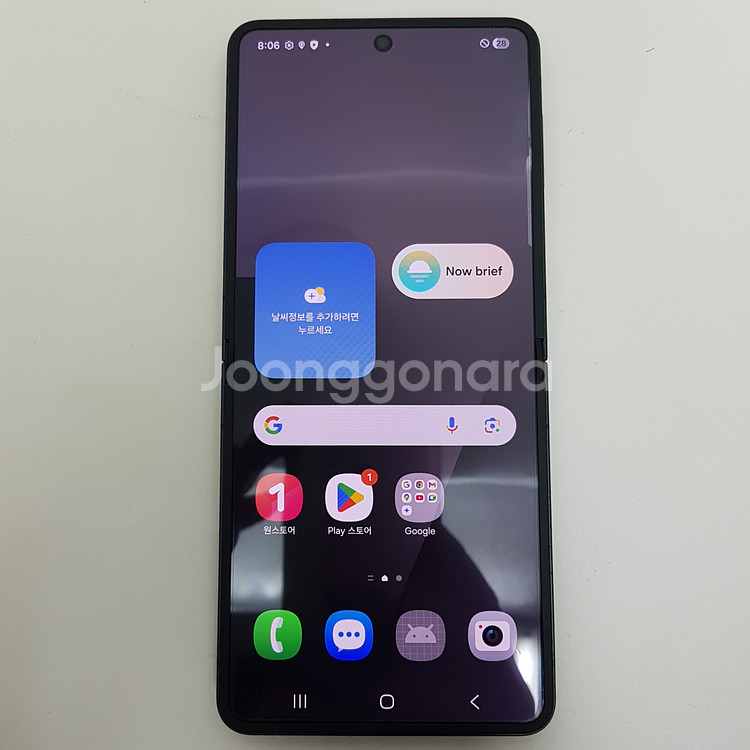 갤럭시 Z플립7 (F766) 256기가 S급 풀박--1