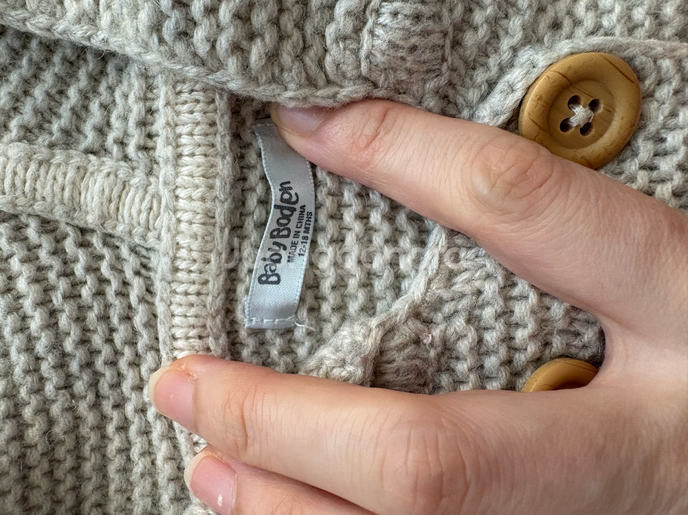 우프 알파카 니트 스웨터 2Y 베이비보덴 가디건니트--8