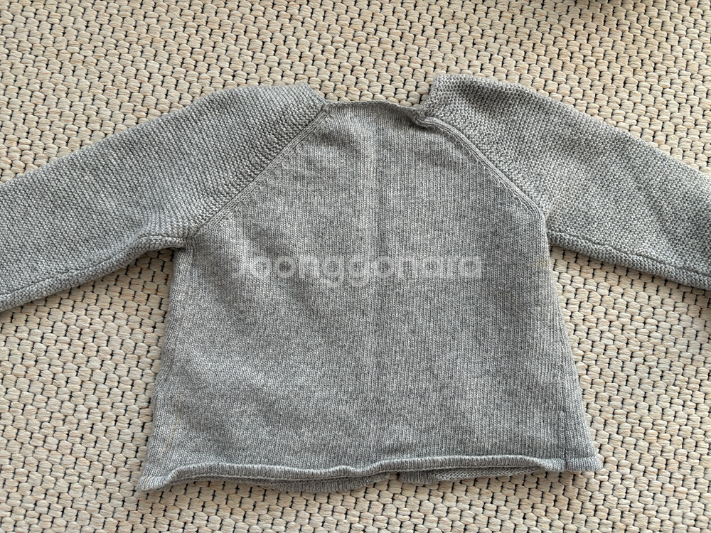 우프 알파카 니트 스웨터 2Y 베이비보덴 가디건니트--6