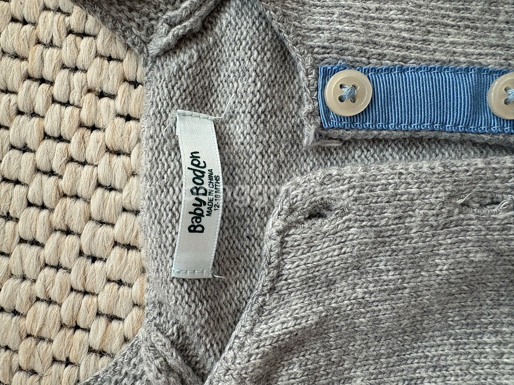 우프 알파카 니트 스웨터 2Y 베이비보덴 가디건니트--5