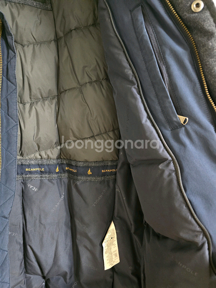 베어폴 코듀로이 패딩 점퍼--2