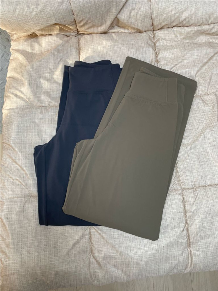 안다르 기모 와이드 레깅스 S-롱 (새상품)--0