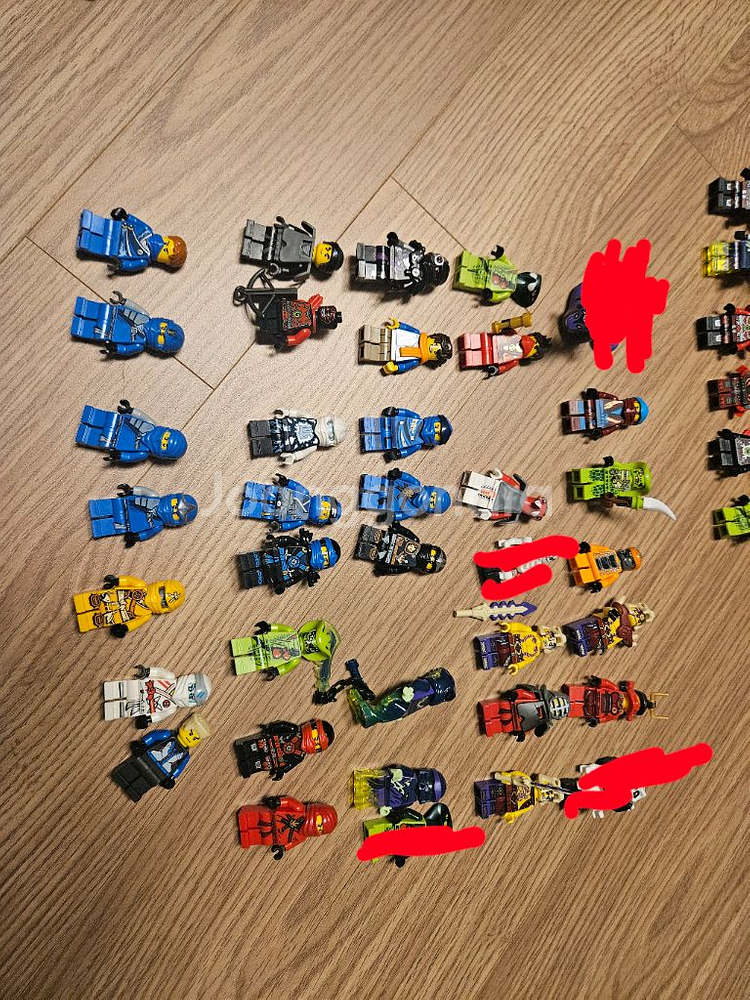 레고 닌자고 미니피규어 팝니다--1