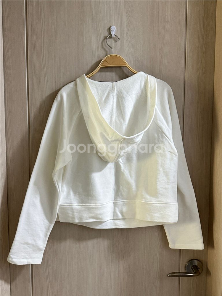 옷장정리ㅣ안다르 흰색 기본 운동 데일리 후드티--2