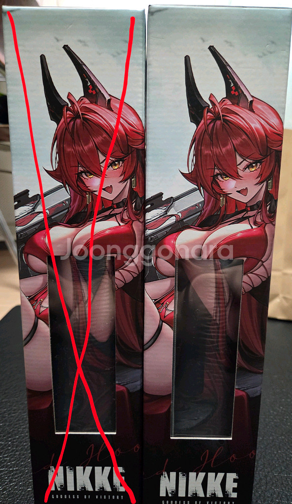 니케 레드후드 장패드 미개봉--0