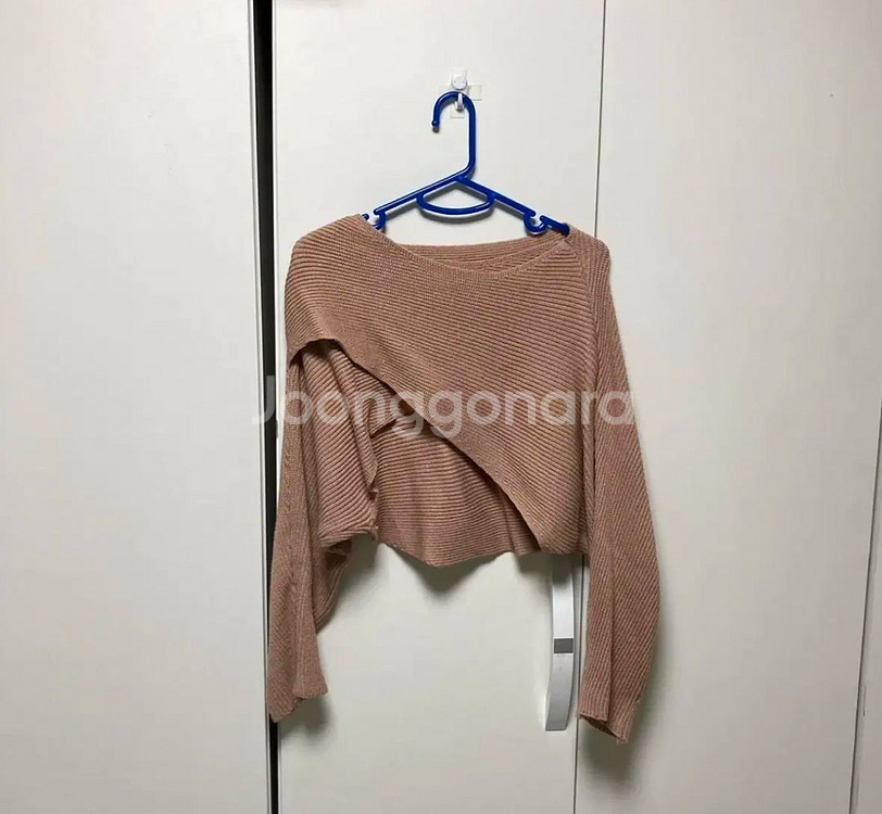 옷장정리ㅣ오프숄더니트 숏니트 크롭니트 브라운니트 여자니--2