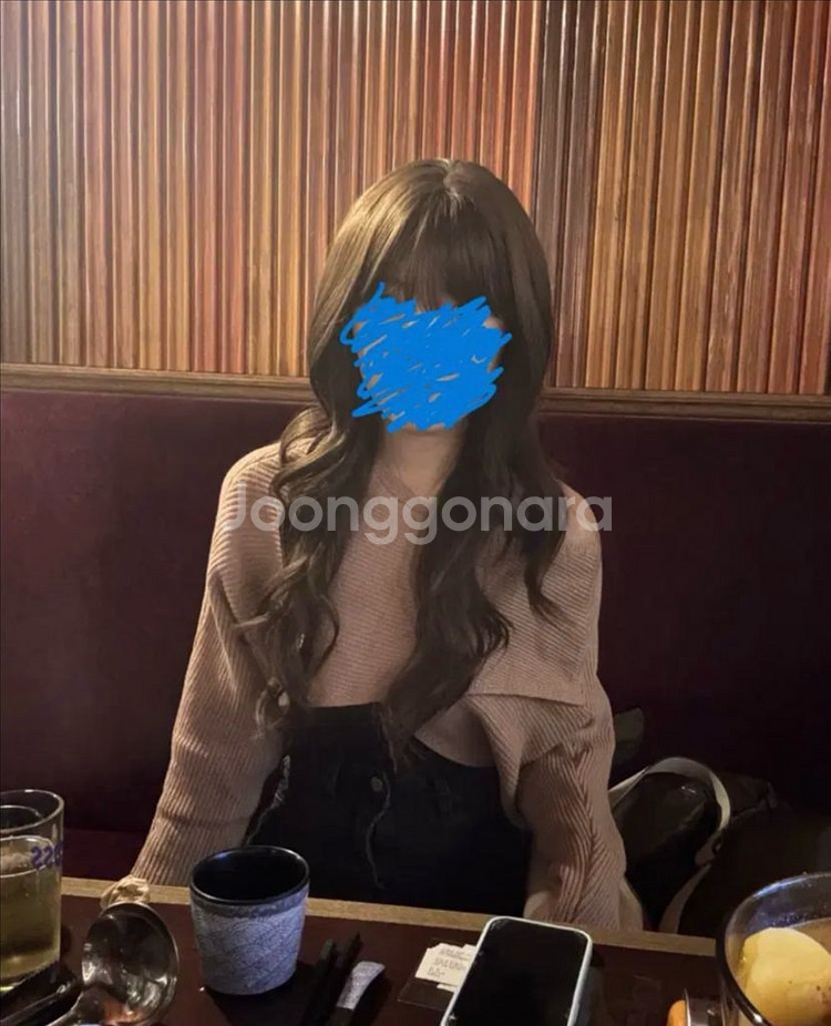 옷장정리ㅣ오프숄더니트 숏니트 크롭니트 브라운니트 여자니--1