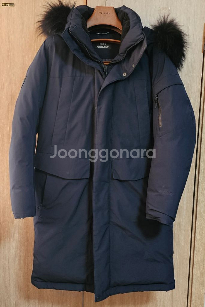 코오롱 안타티카롱 패딩 100사이즈 팝니다--0