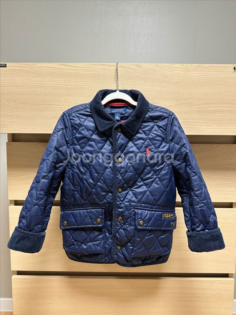 폴로 랄프로렌 키즈 퀼팅 자켓 5--0