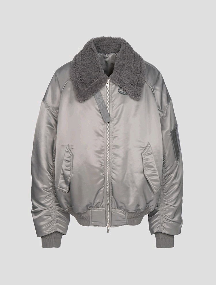 준지 무스탕 마원 그레이 46--1