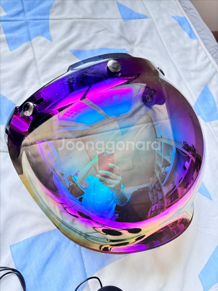 레트로 소두핏 헬멧 티티앤코 500tx L사이즈+블루투스--7