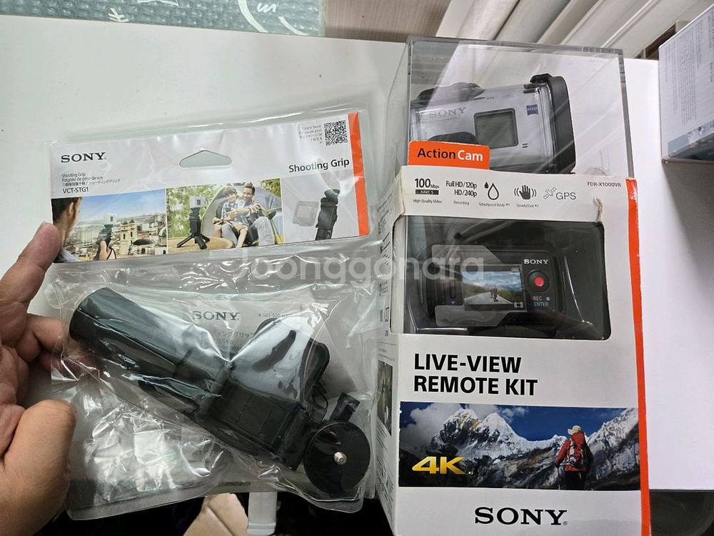 소니 FDR-X1000VR 액션캠 + 슈팅그립--0