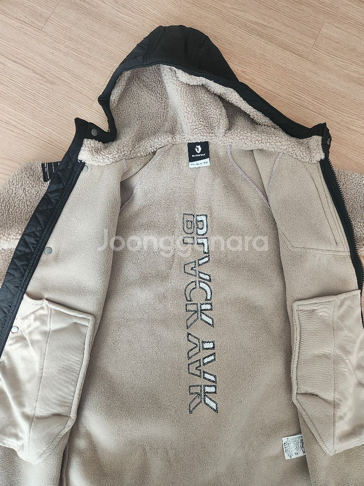 블랙야크키즈 플리스후드집업--3