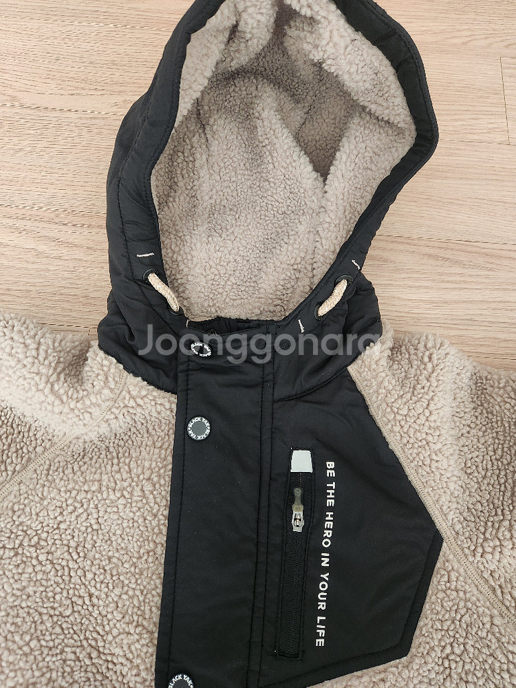 블랙야크키즈 플리스후드집업--2