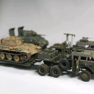 1/72 U.S. 40 TON TANK TRANSPORTER. DRAGON WAGON 완성작품