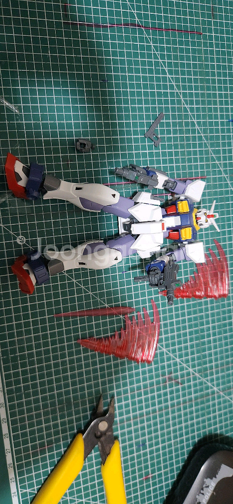 HG 건담 픽시 가조립--0