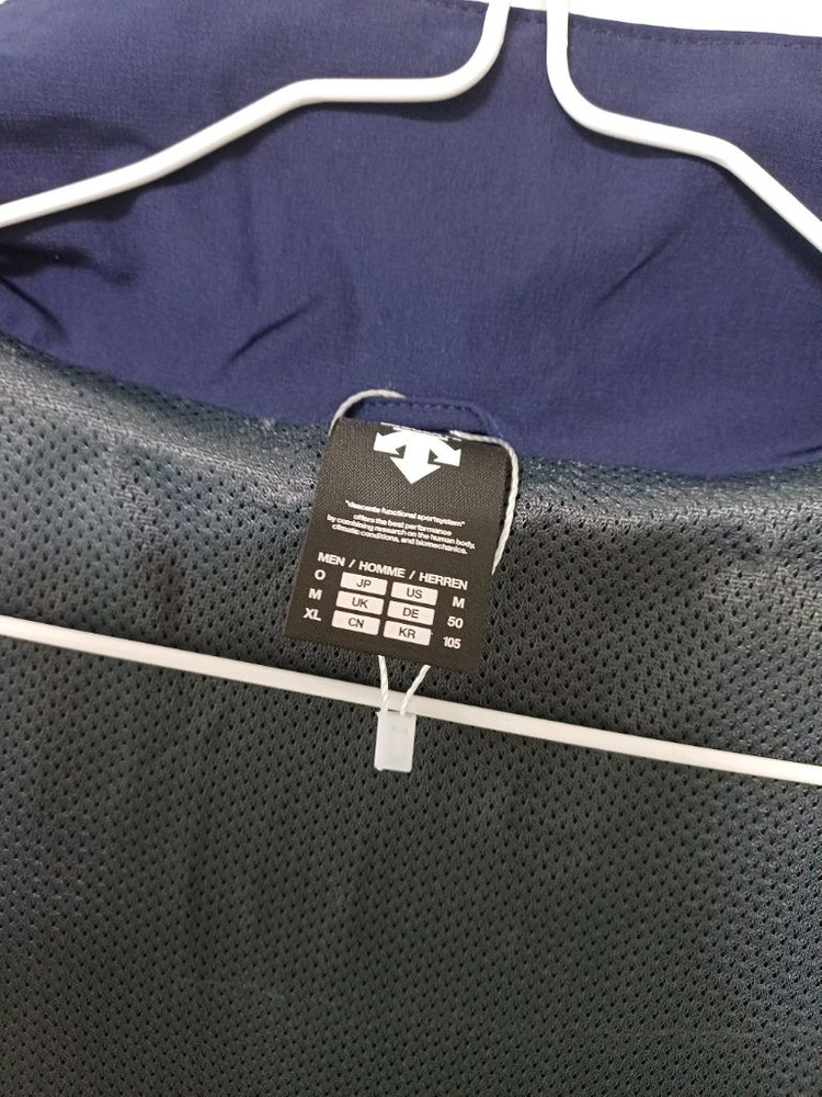 남성 데상트 골프.야구 소프트쉘 바람막이 (스판105)--5