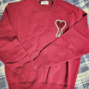 아미 하트 로고 맨투맨 xl