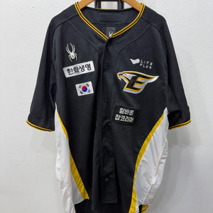 정품) 한화이글스 블랙에어포스 어센틱 문동주 싸인유니폼