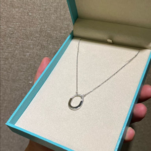 18k 티파니앤코 락 목걸이