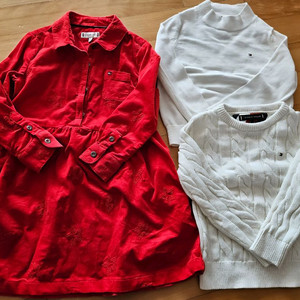 정품 타미원피스, 타미 니트 일괄 100사이즈