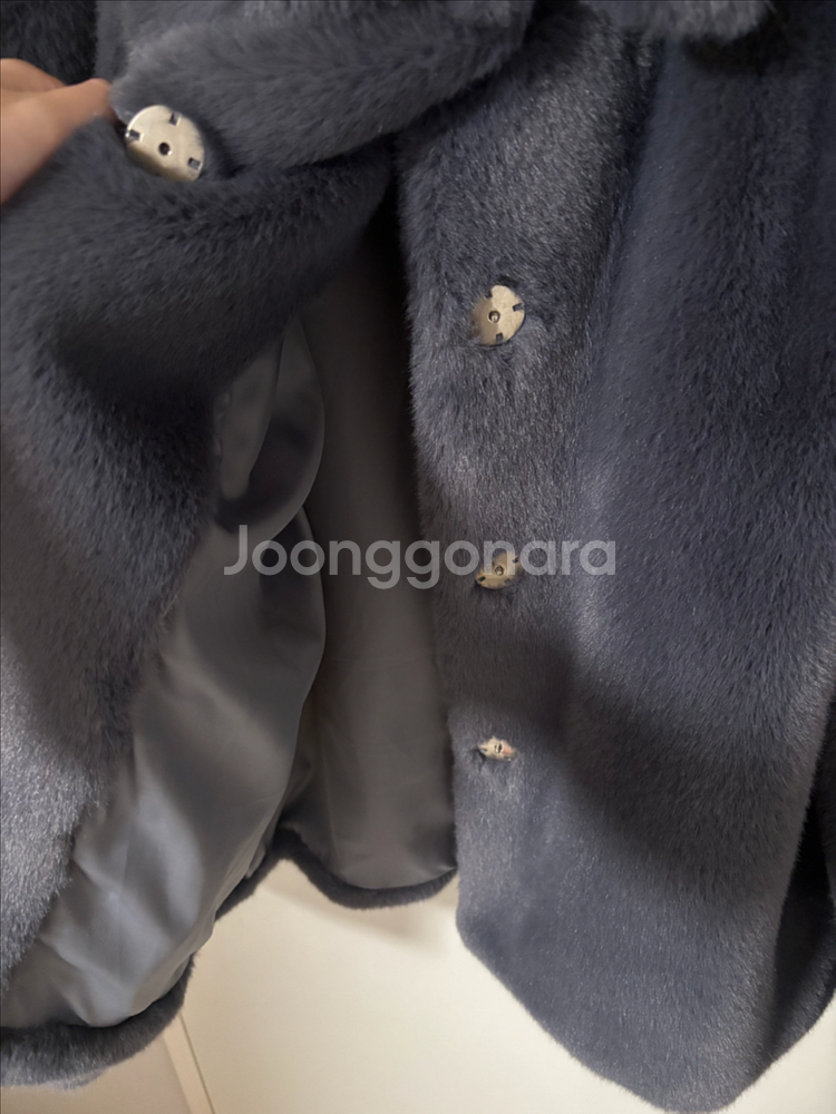 페이크 퍼 자켓 아우터 밍크--4