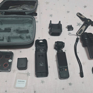DJI 오즈모 포켓3 단품 + 필터 및 악세 판매합니다