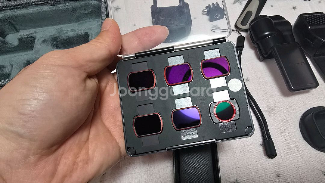 DJI 오즈모 포켓3 단품 + 필터 및 악세 판매합니다--6