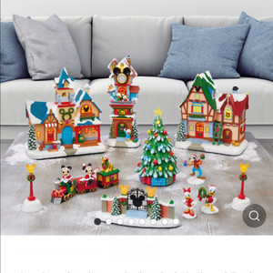 디즈니 크리스마스 트리 멜로디 장식 세트