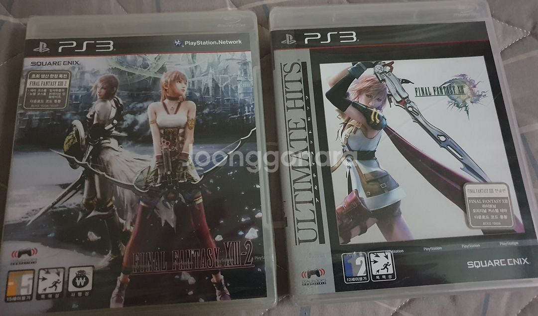 플스3 PS3 파이널판타지 13 + 파이널판타지 13-2 한글판 새제품 판매합니다.--0