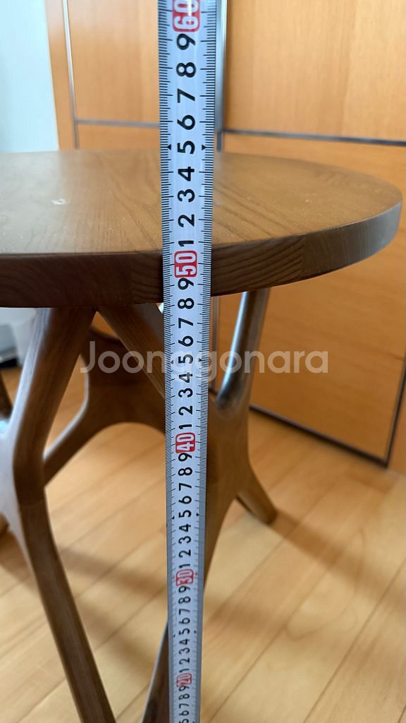 원목 까페 쇼파 침실 테이블 라운드 코너 티테이블 디자--5