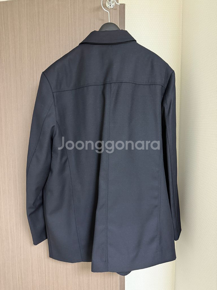 코젯 울 자켓 네이비--1