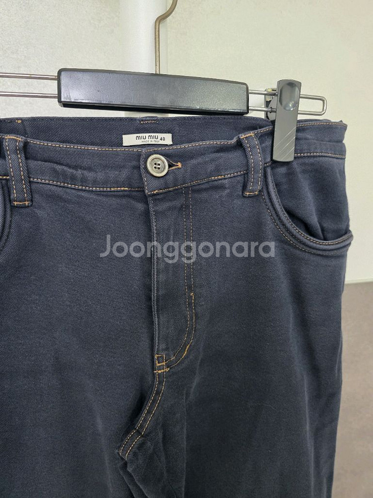 미우미우 데님 청바지 40사이즈--3