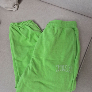 히로 블랭크 팬츠 120 연두