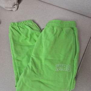 히로 블랭크 팬츠 120 연두