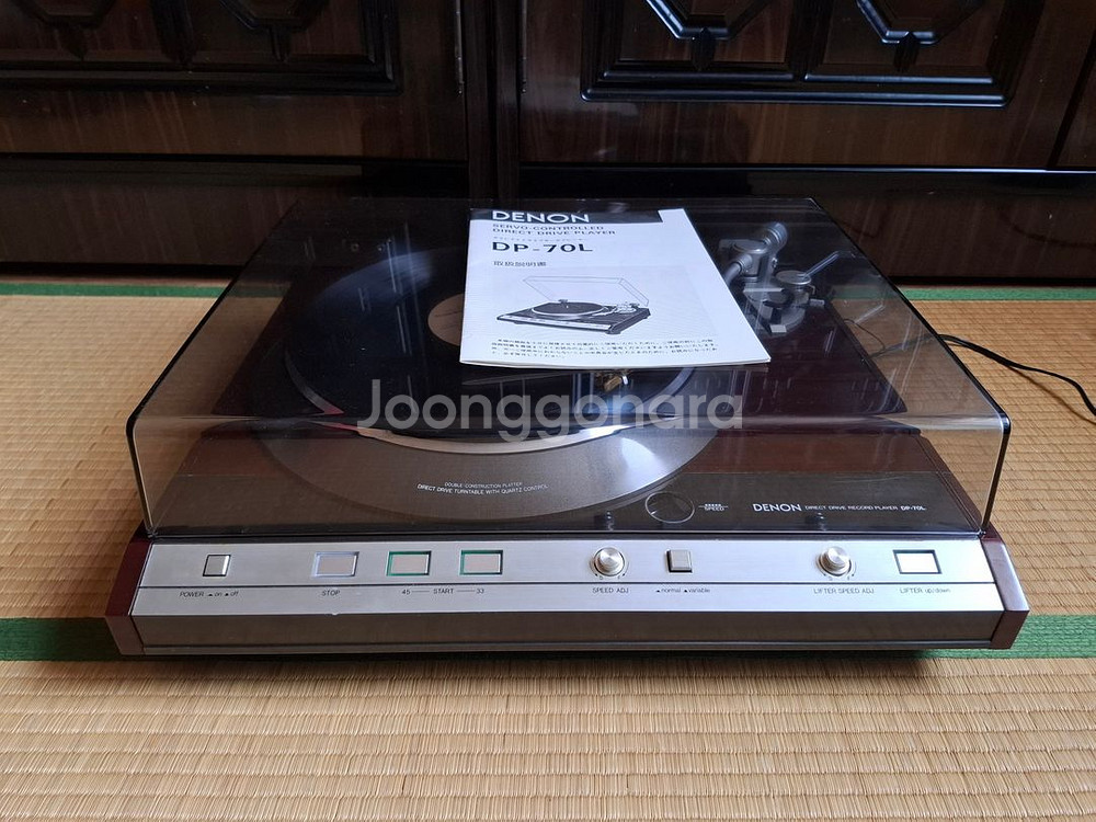 데논 DP-70L 턴테이블--1