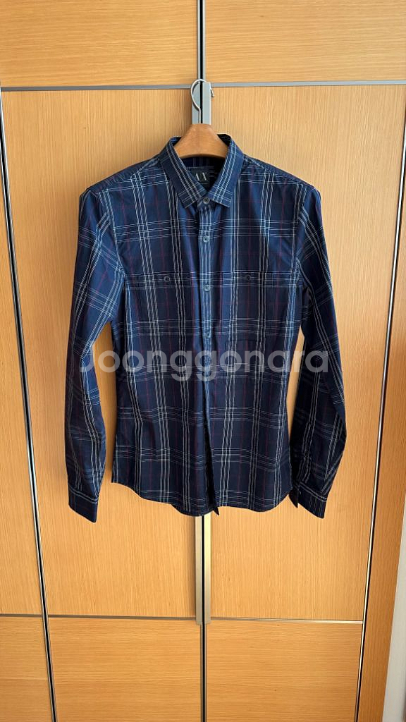 아르마니 익스체인지 AX 셔츠 남방 신사 드레스 정장--0