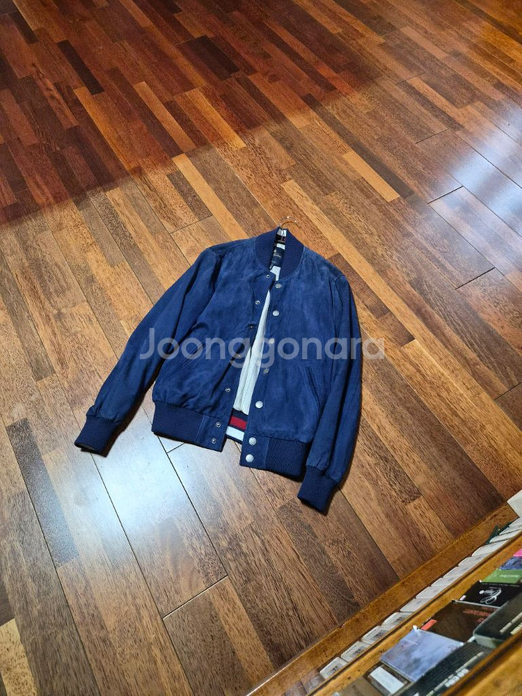 브룩스 브라더스 스웨이드 바시티 자켓 (의류 번호 8)--2