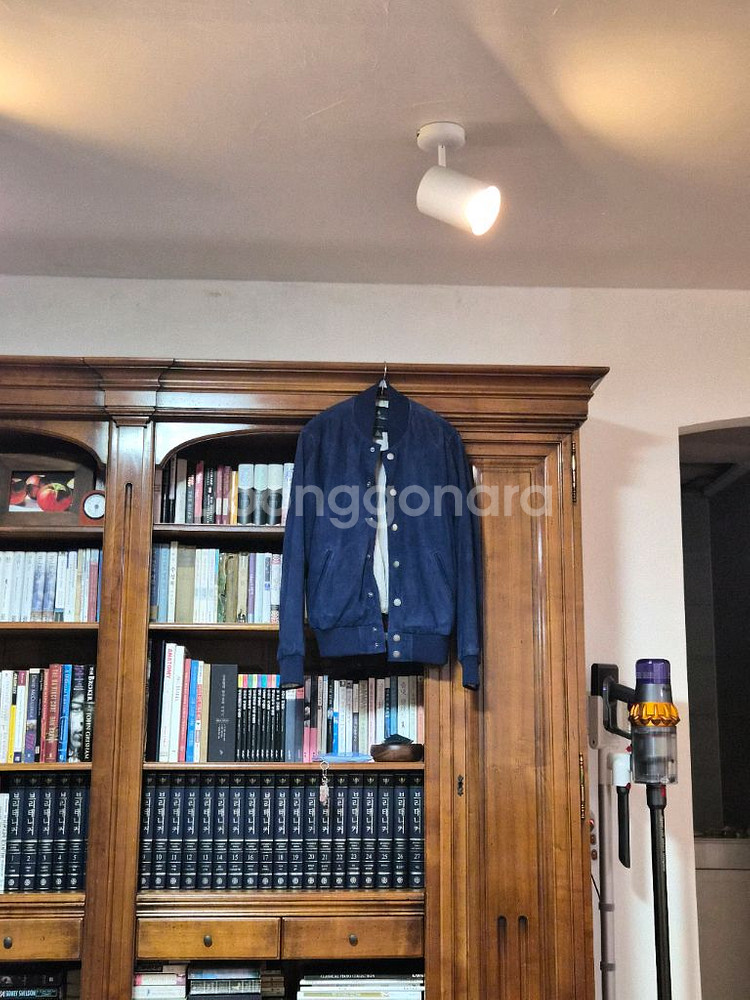 브룩스 브라더스 스웨이드 바시티 자켓 (의류 번호 8)--0