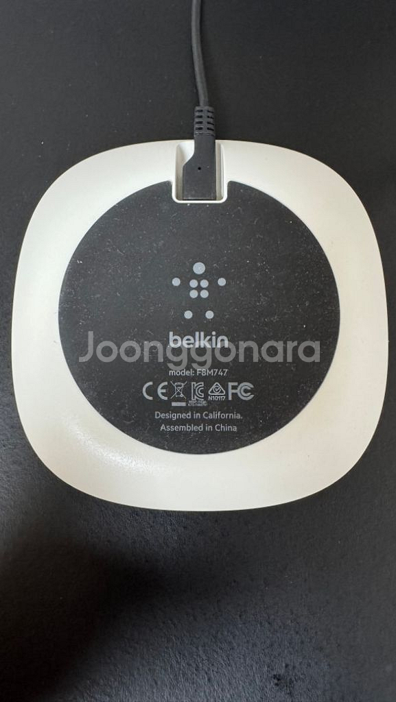 벨킨 아이폰 갤럭시 애플 삼성 무선패드 충전기 정품사진--4