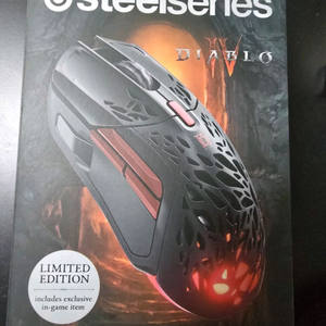 스틸시리즈 에어로X 5 무선 게이밍 마우스 디아블로 에디션