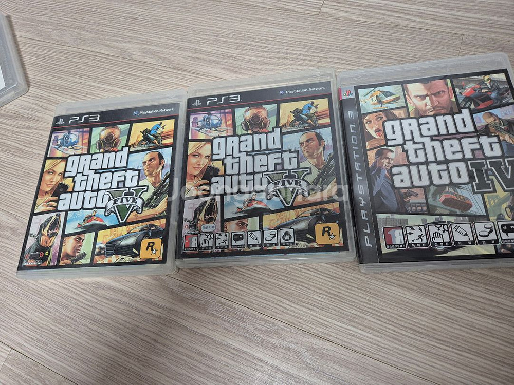 ps3 gta4,gta5 정발+일판 일괄 택포 2.0--0