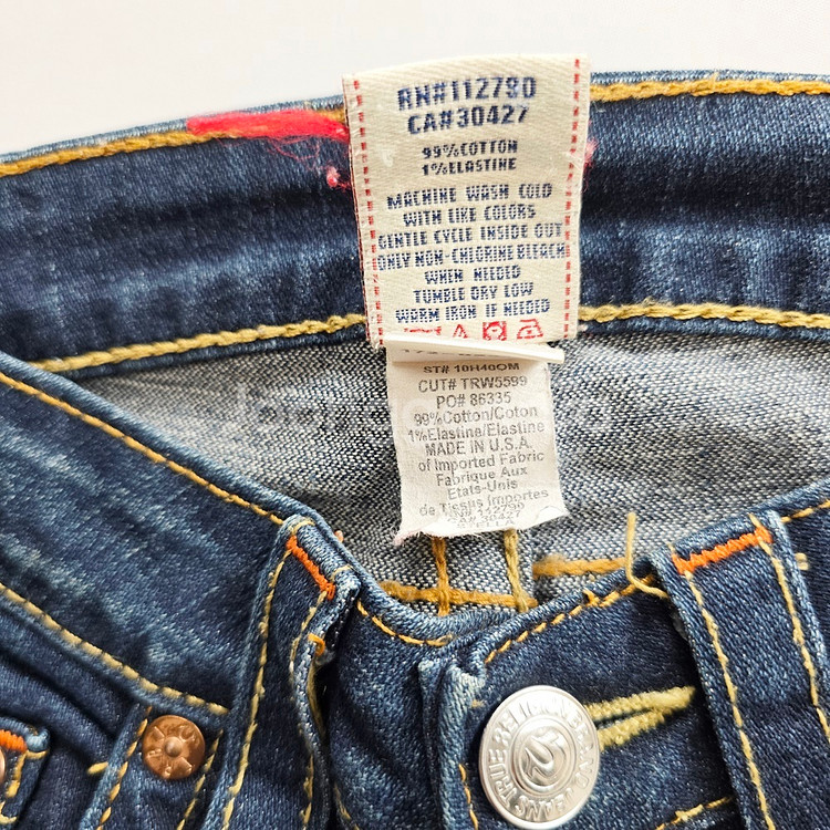 트루릴리전 청바지 미국 데님 사이즈26 R2753--5