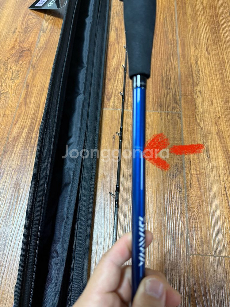 한국다이와 메탈리아 타코이즘 문어 낚시대 판매합니다--1