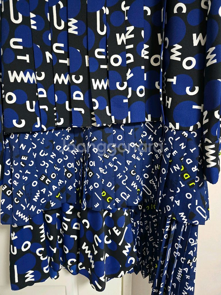 럭키슈에뜨- jdc 믹스 플리츠 원피스 (36)--1