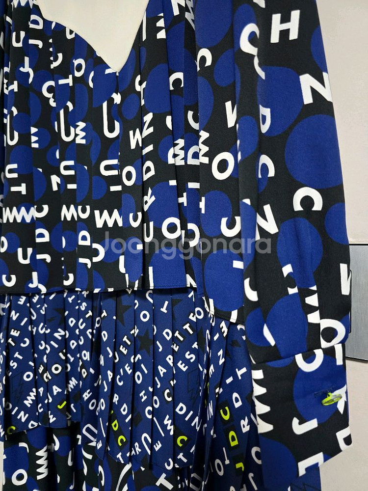 럭키슈에뜨- jdc 믹스 플리츠 원피스 (36)--2