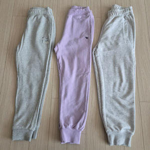 블루독2종,휠라1종 트레이닝 팬츠 130사이즈(택포가)