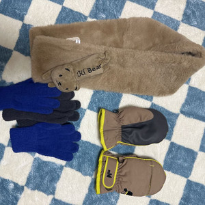 모이몰른 아동 패딩 장갑