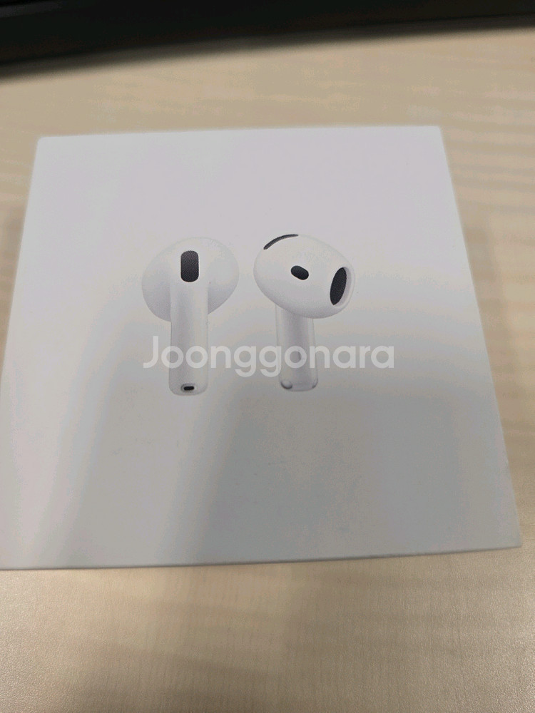 애플 에어팟4세대 일반모델 판매합니다(풀구성)--0
